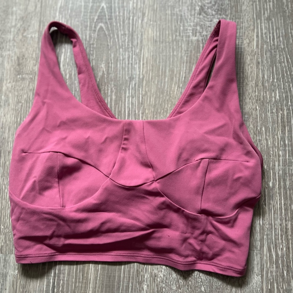 Women's Pink Lululemon Nulu Bralette